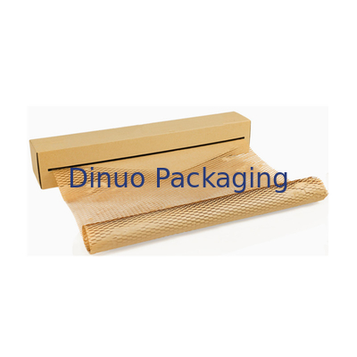 Bande capitonnée de papier d'Adhensive d'individu d'annonces de nid d'abeilles recyclable de Papier d'emballage