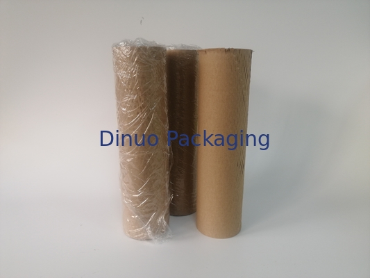 Bande capitonnée de papier d'Adhensive d'individu d'annonces de nid d'abeilles recyclable de Papier d'emballage