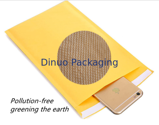 Les annonces capitonnées de papier de nid d'abeilles postal ont adapté l'enveloppe aux besoins du client pour la protection de coussin