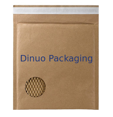 Quantité par emballage 100 sacs en papier rembourrés à mailers résistants à l'eau Sacs en papier de nid de miel extérieurs adaptés à un emballage durable