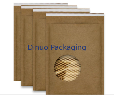 Papier d'emballage formé cellulaire a ridé des enveloppes a capitonné le papier de nid d'abeilles pour l'expédition