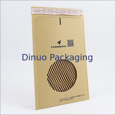 Papier d'emballage formé cellulaire a ridé des enveloppes a capitonné le papier de nid d'abeilles pour l'expédition