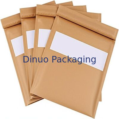 Logo personnalisé Kraft Cushion Bubble Mailers Express Enveloppes rembourrées offrant une protection et une expédition rapide pour les marchandises fragiles