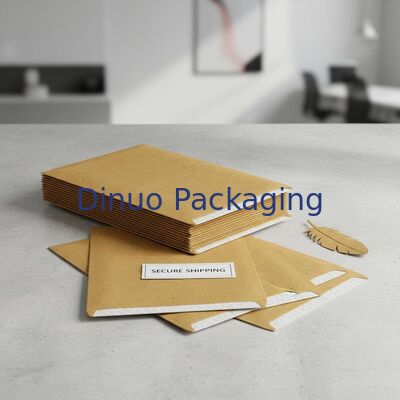 Enveloppes à bulles kraft de 3-4 mm d'épaisseur, auto-obturantes et durables, rembourrées, idéales pour l'expédition sécurisée de documents et d'articles