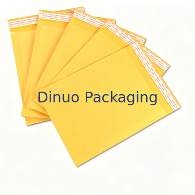 Pack express de 15 enveloppes en papier recyclé en bulles, sacs de protection écologiques, parfaits pour les besoins d'expédition et d'emballage.